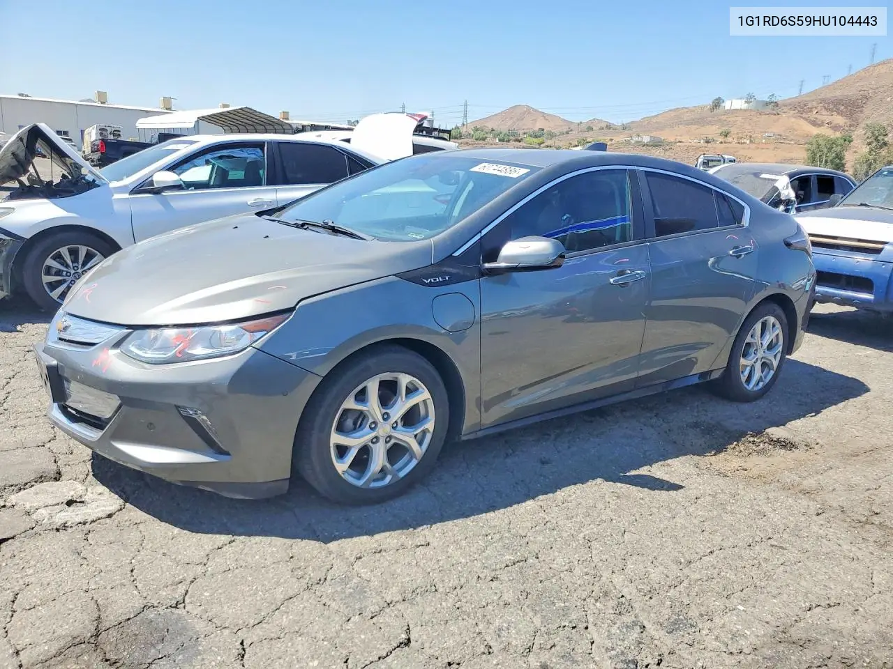 2017 Chevrolet Volt Premier VIN: 1G1RD6S59HU104443 Lot: 60744886