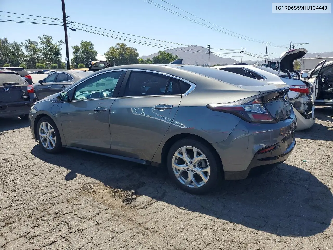 2017 Chevrolet Volt Premier VIN: 1G1RD6S59HU104443 Lot: 60744886