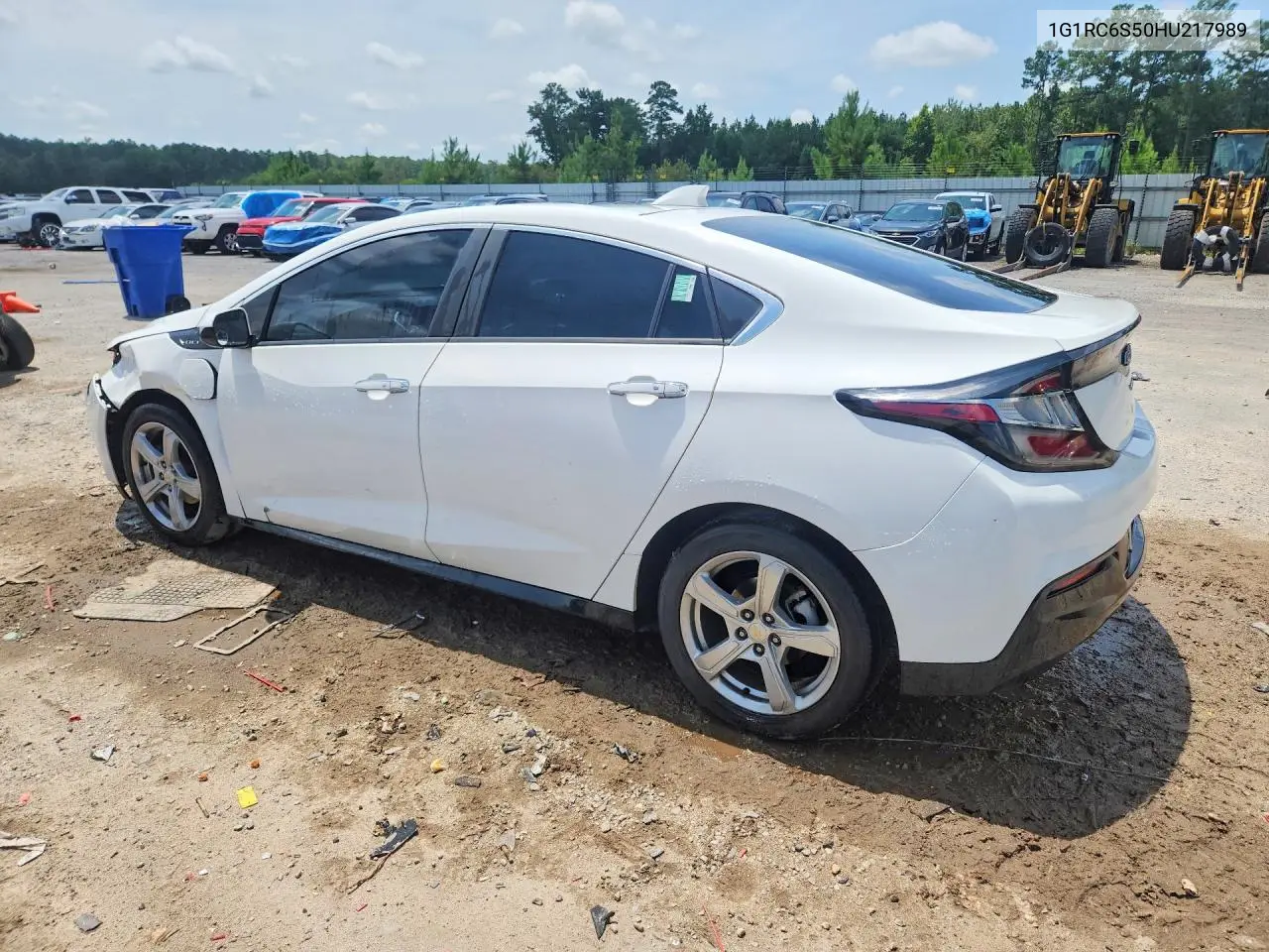 2017 Chevrolet Volt Lt VIN: 1G1RC6S50HU217989 Lot: 60772336
