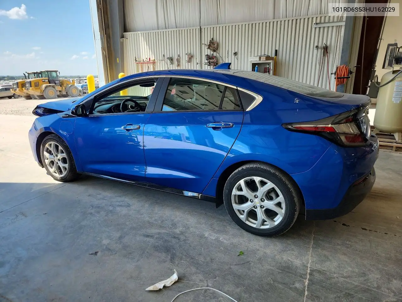 2017 Chevrolet Volt Premier VIN: 1G1RD6S53HU162029 Lot: 60864636