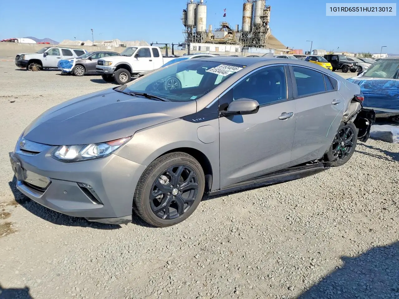 2017 Chevrolet Volt Premier VIN: 1G1RD6S51HU213012 Lot: 61534046
