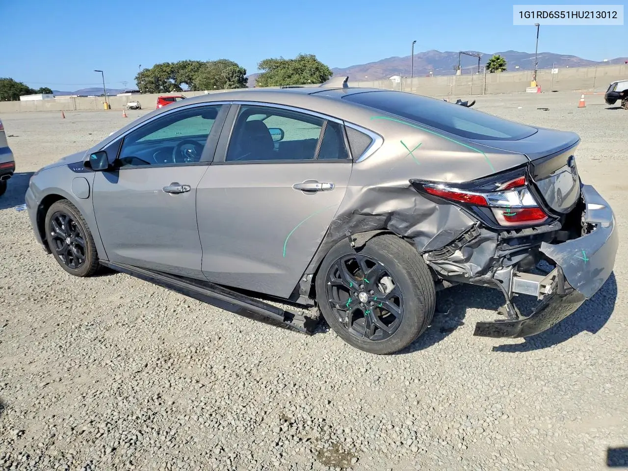 2017 Chevrolet Volt Premier VIN: 1G1RD6S51HU213012 Lot: 61534046