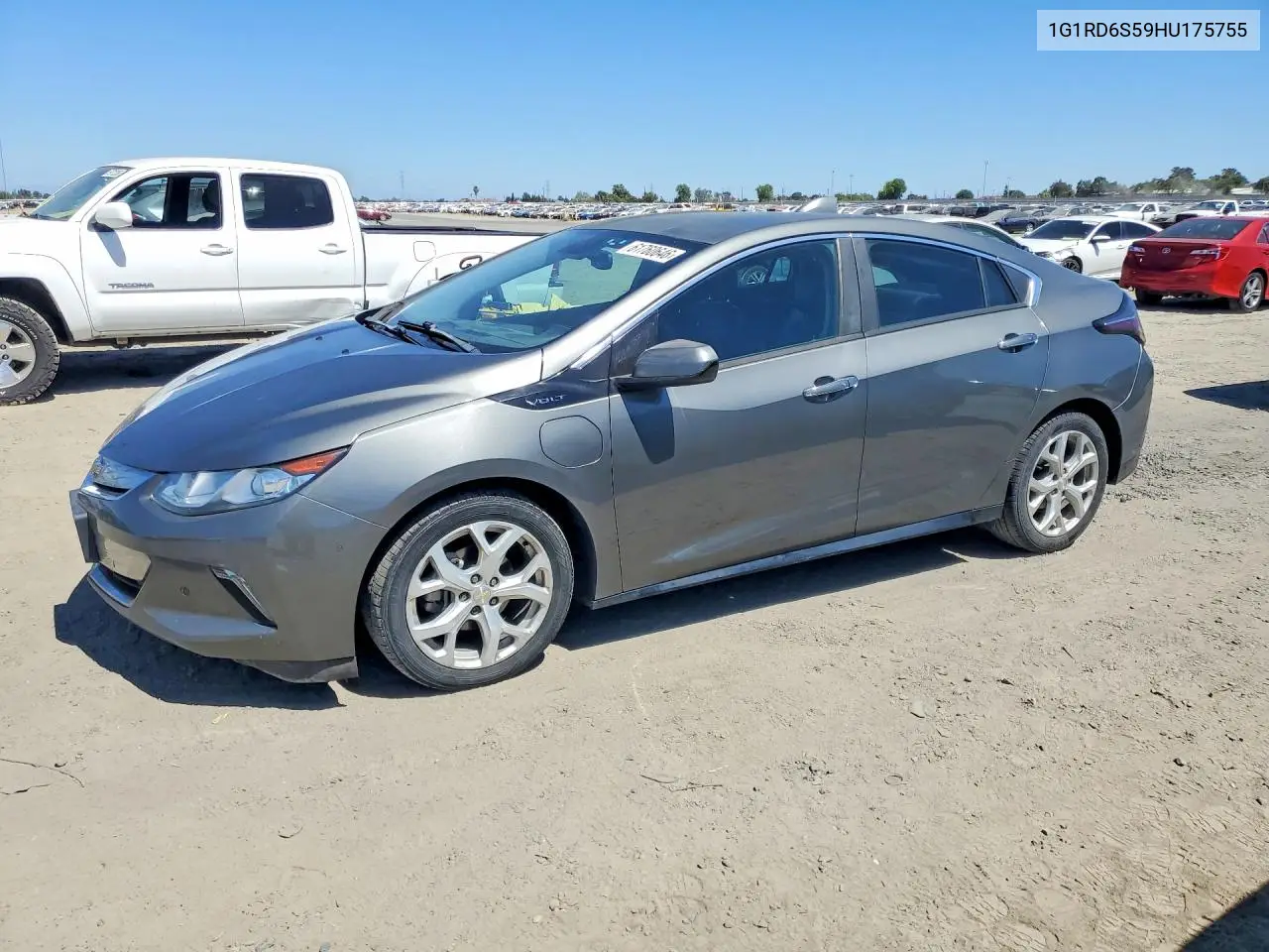 2017 Chevrolet Volt Premier VIN: 1G1RD6S59HU175755 Lot: 61760646