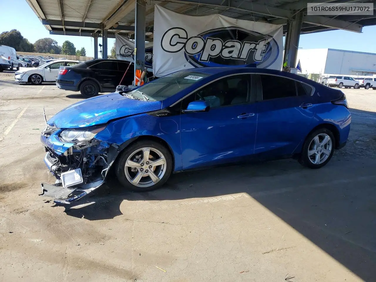2017 Chevrolet Volt Lt VIN: 1G1RC6S59HU177072 Lot: 61924586