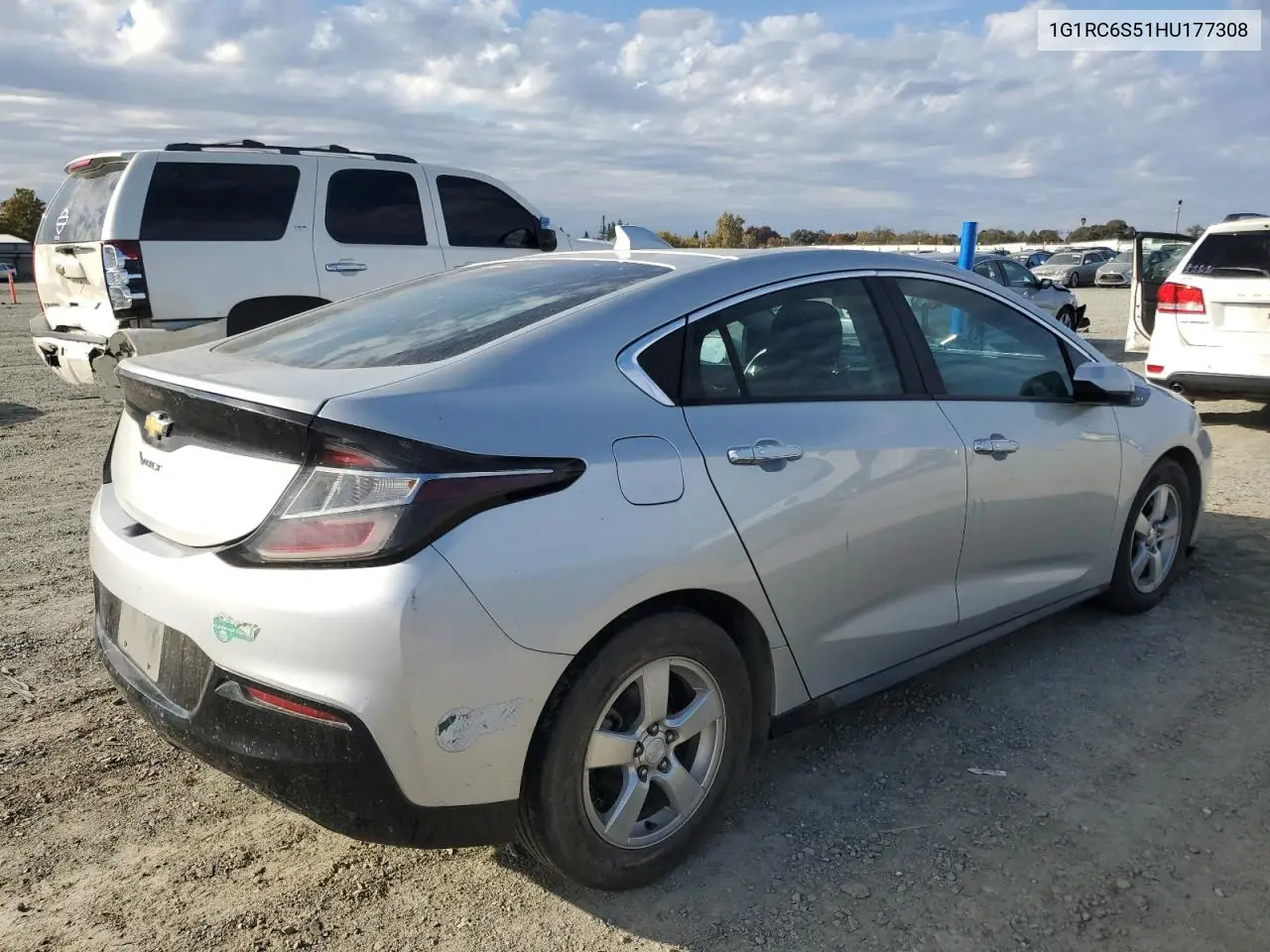 1G1RC6S51HU177308 2017 Chevrolet Volt Lt
