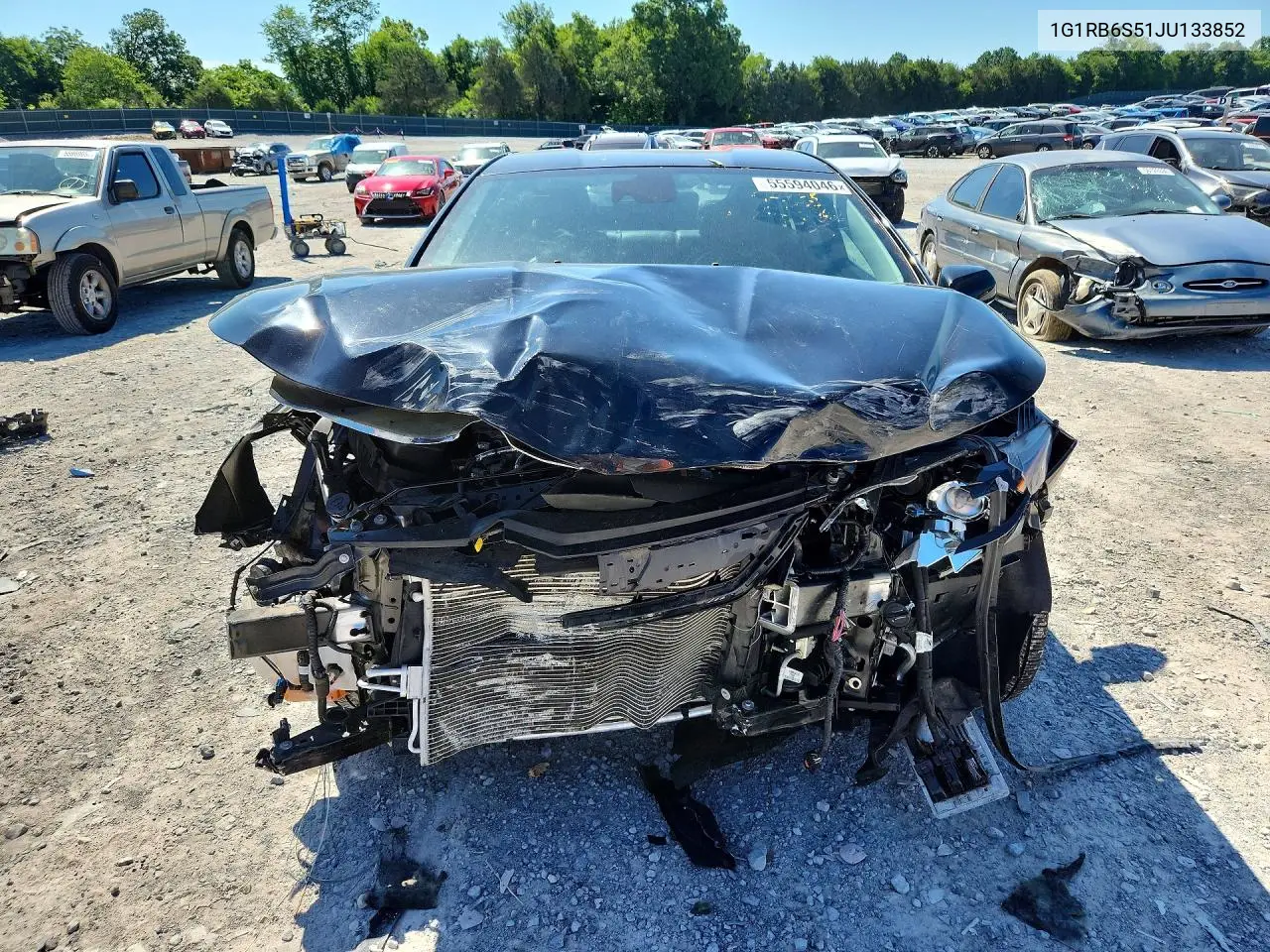 2018 Chevrolet Volt Premier VIN: 1G1RB6S51JU133852 Lot: 55594046