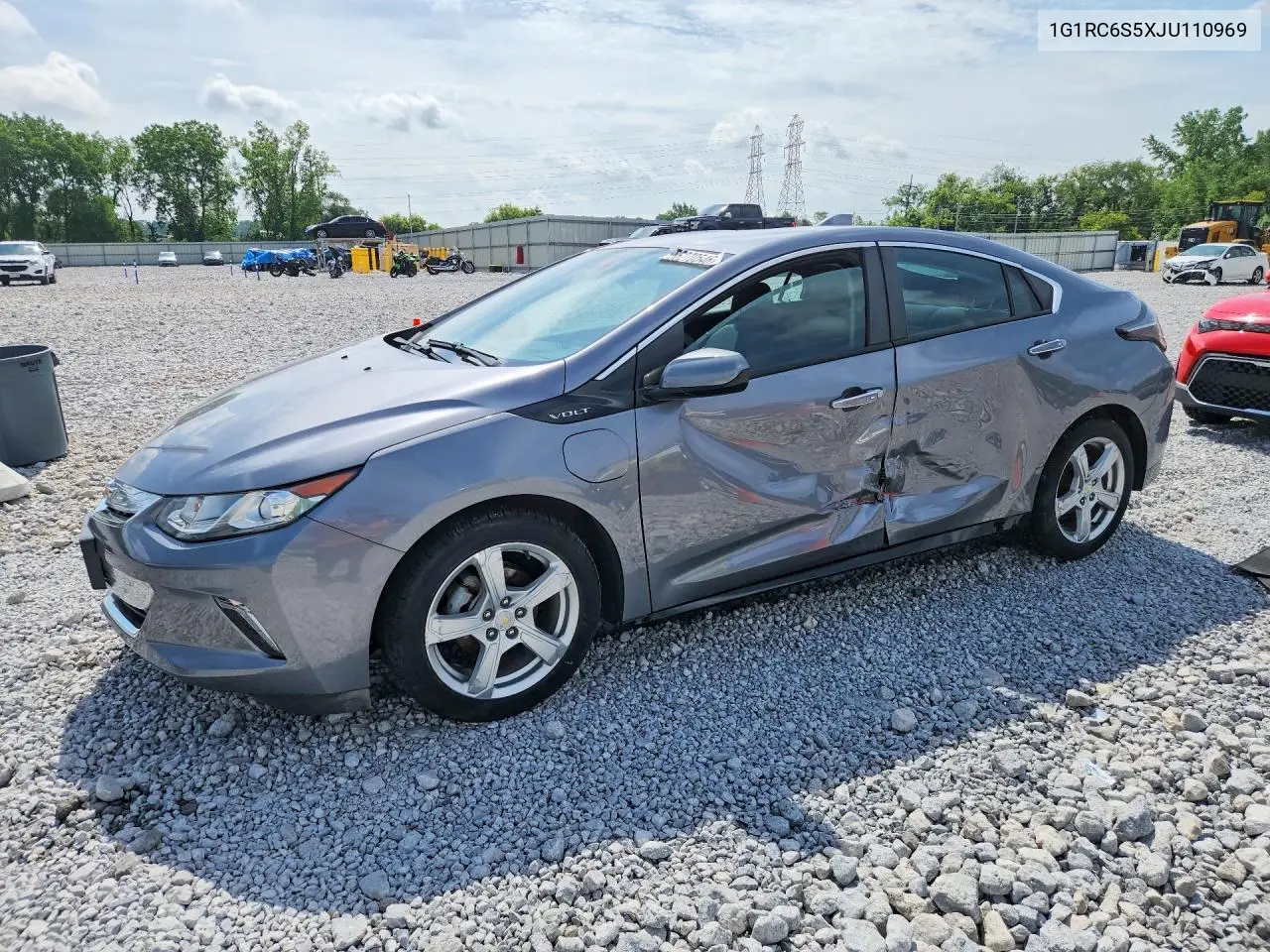 2018 Chevrolet Volt Lt VIN: 1G1RC6S5XJU110969 Lot: 56270546