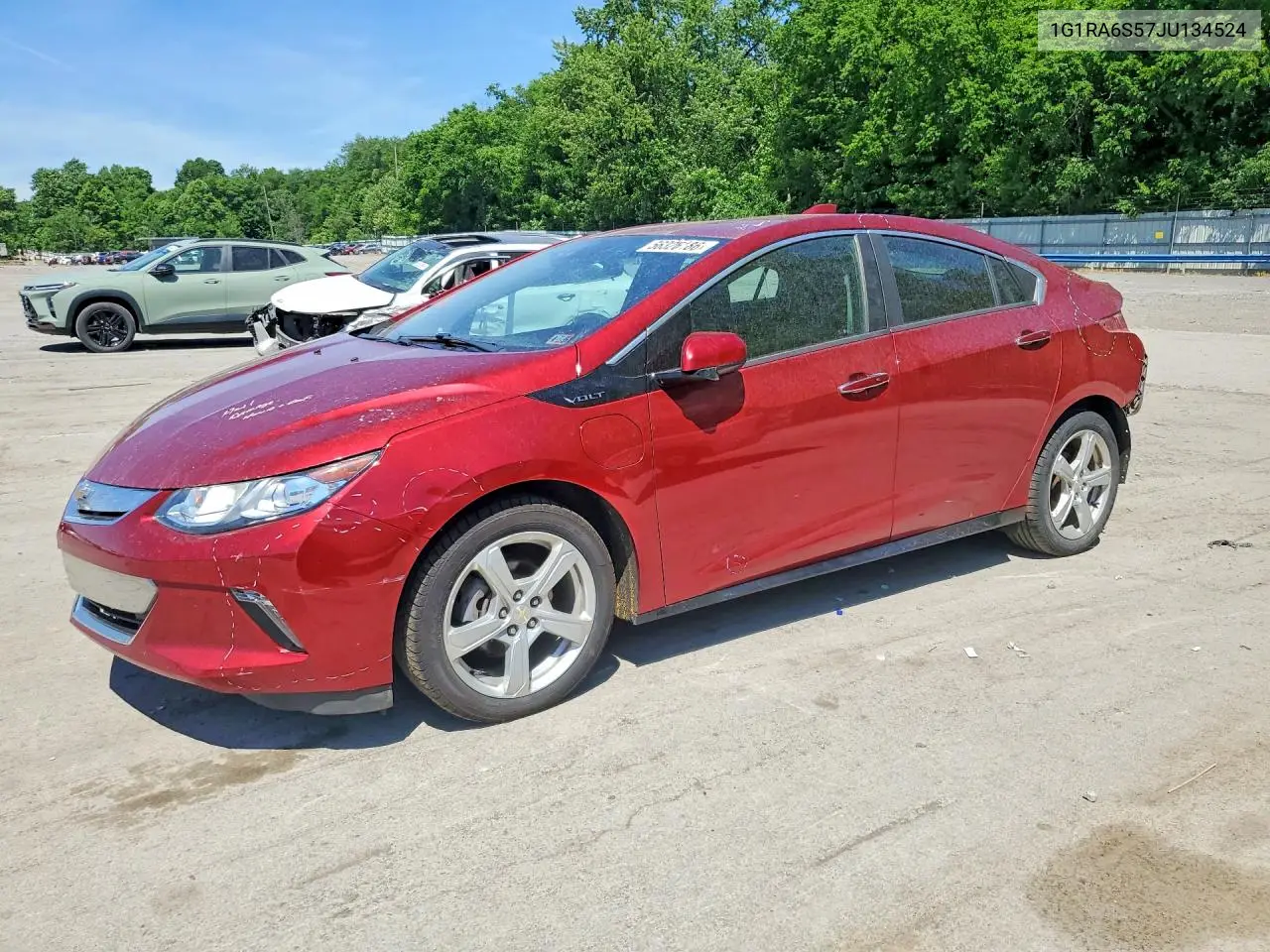 2018 Chevrolet Volt Lt VIN: 1G1RA6S57JU134524 Lot: 56326186