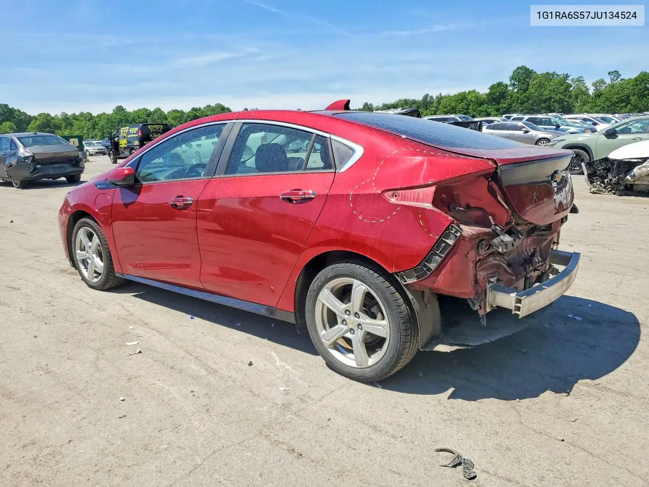 2018 Chevrolet Volt Lt VIN: 1G1RA6S57JU134524 Lot: 56326186