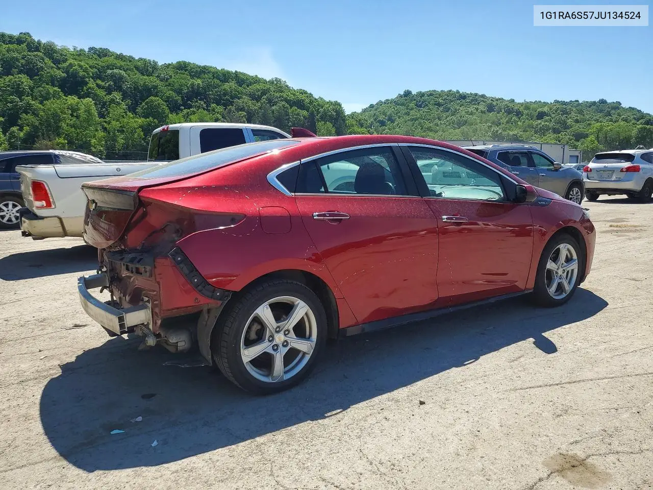 2018 Chevrolet Volt Lt VIN: 1G1RA6S57JU134524 Lot: 56326186