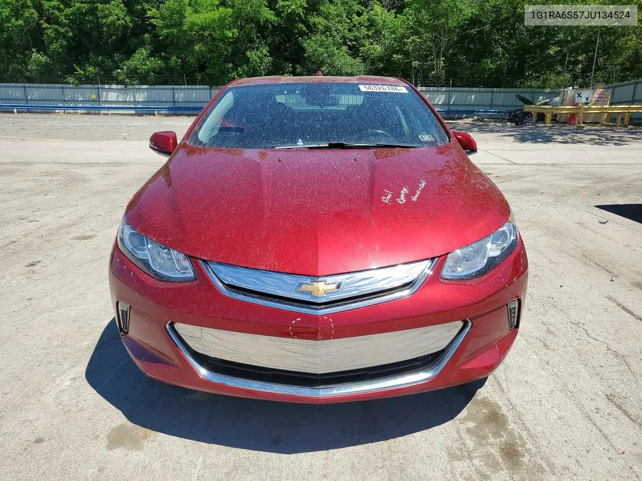 2018 Chevrolet Volt Lt VIN: 1G1RA6S57JU134524 Lot: 56326186