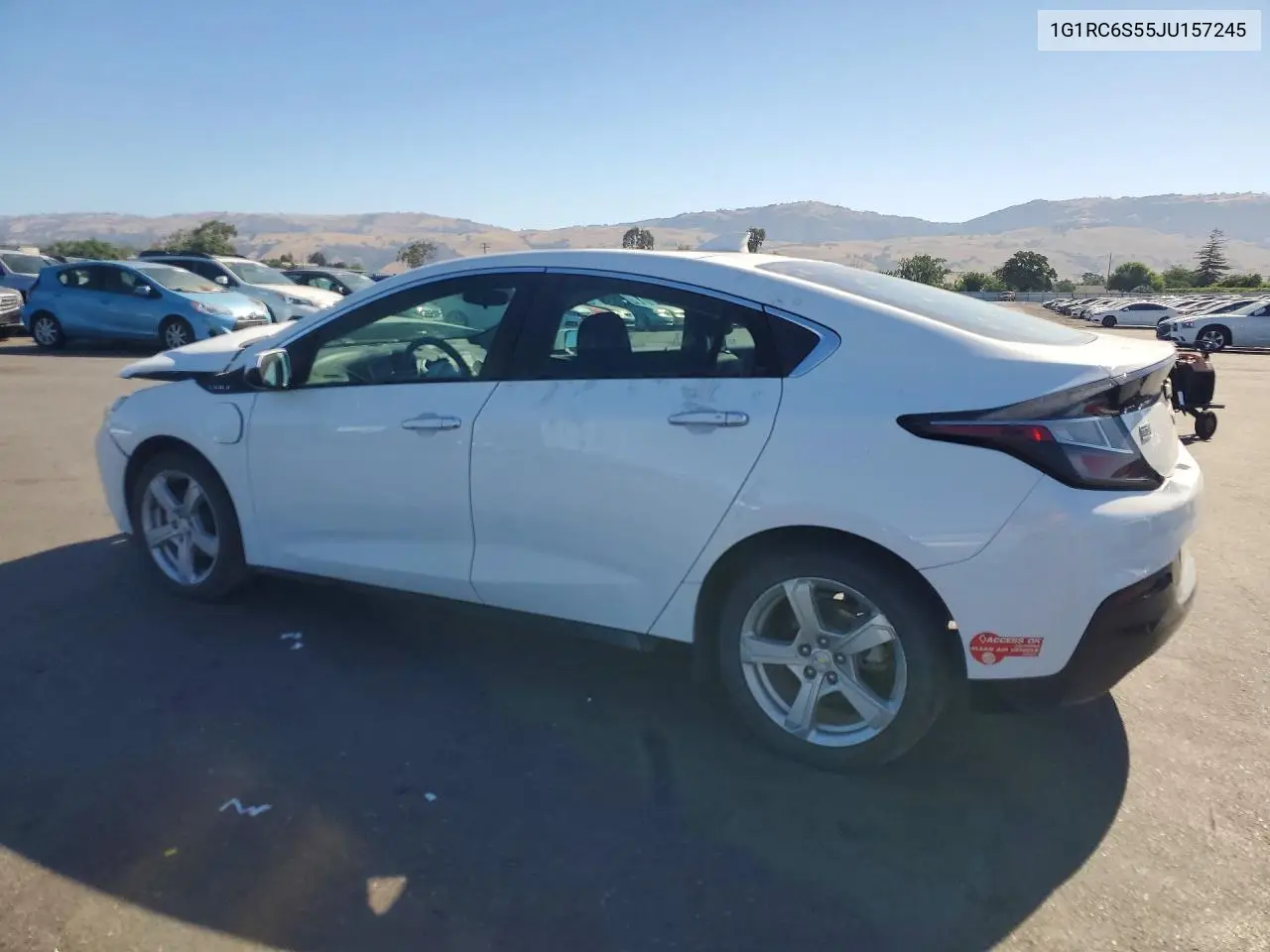 2018 Chevrolet Volt Lt VIN: 1G1RC6S55JU157245 Lot: 57046926