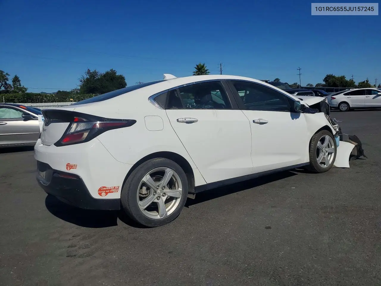 2018 Chevrolet Volt Lt VIN: 1G1RC6S55JU157245 Lot: 57046926