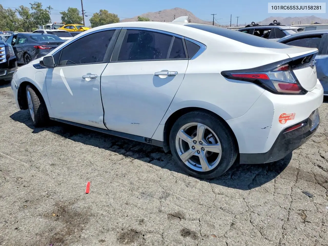 2018 Chevrolet Volt Lt VIN: 1G1RC6S53JU158281 Lot: 57555746