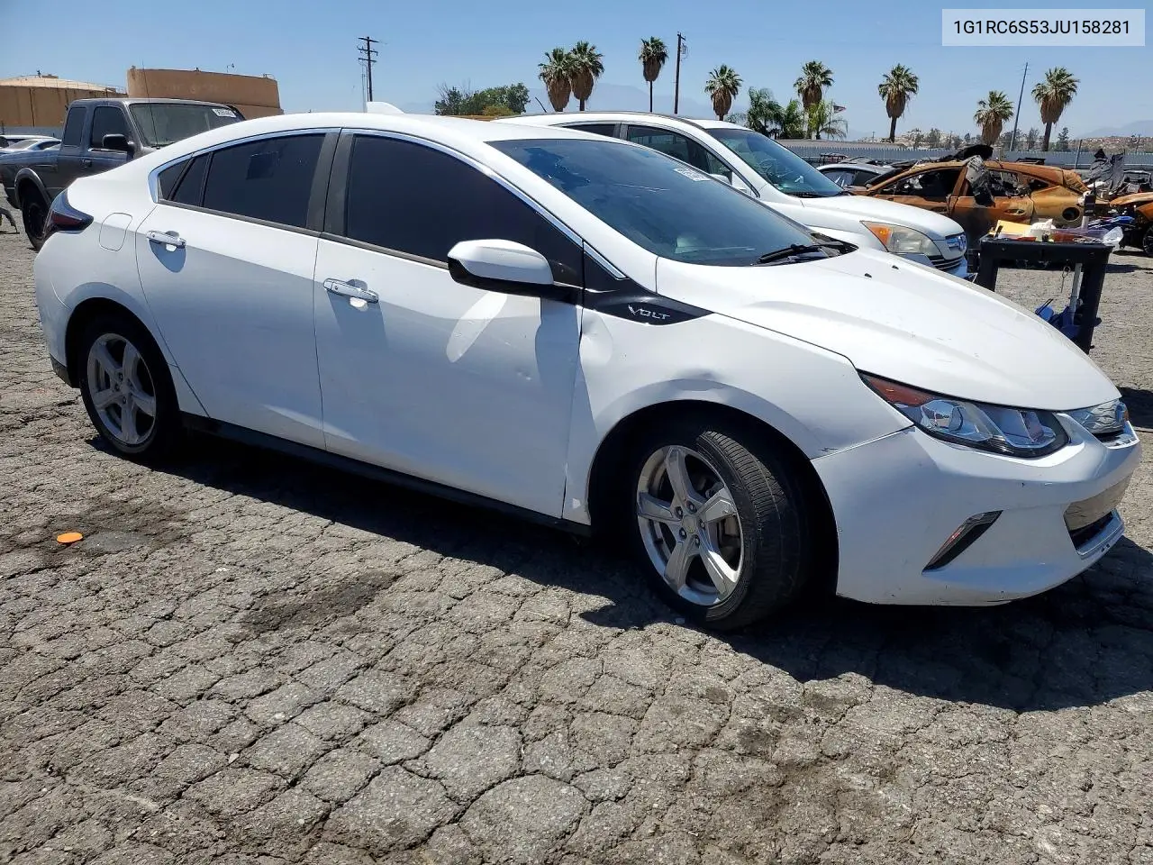 2018 Chevrolet Volt Lt VIN: 1G1RC6S53JU158281 Lot: 57555746