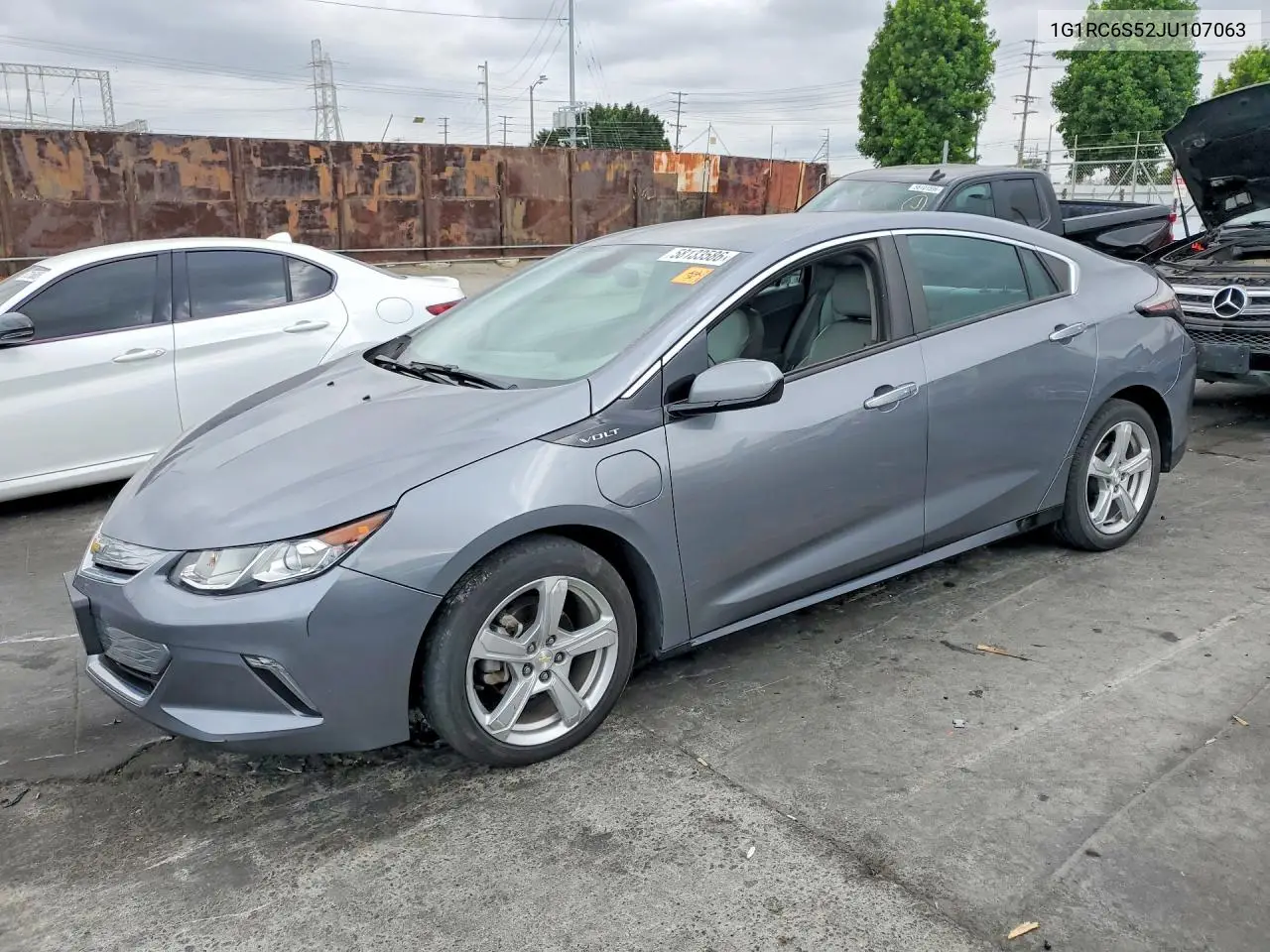2018 Chevrolet Volt Lt VIN: 1G1RC6S52JU107063 Lot: 58133586