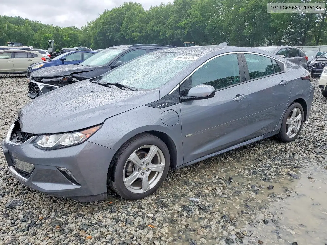 2018 Chevrolet Volt Lt VIN: 1G1RC6S53JU136135 Lot: 59165106