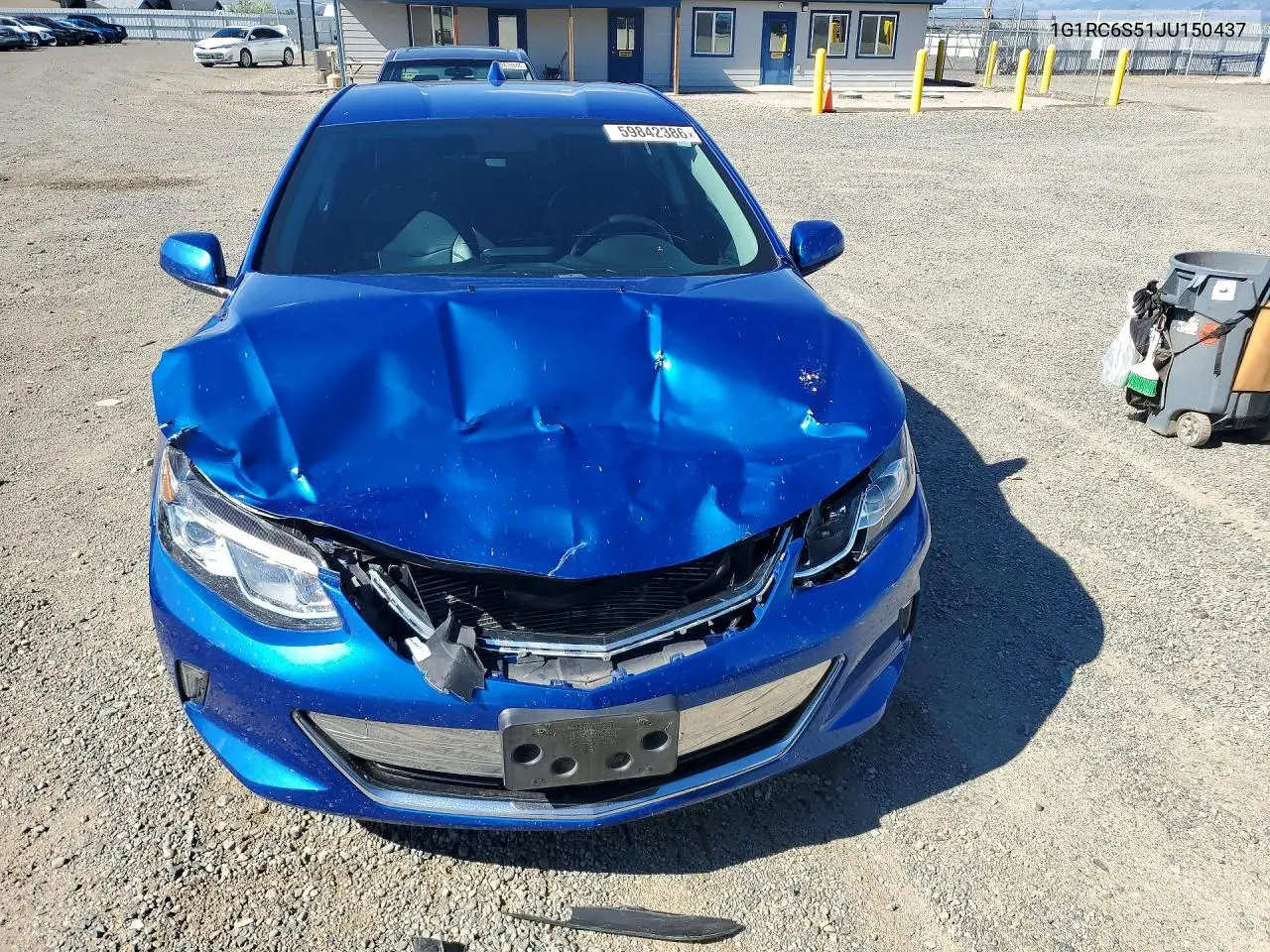 2018 Chevrolet Volt Lt VIN: 1G1RC6S51JU150437 Lot: 59842386