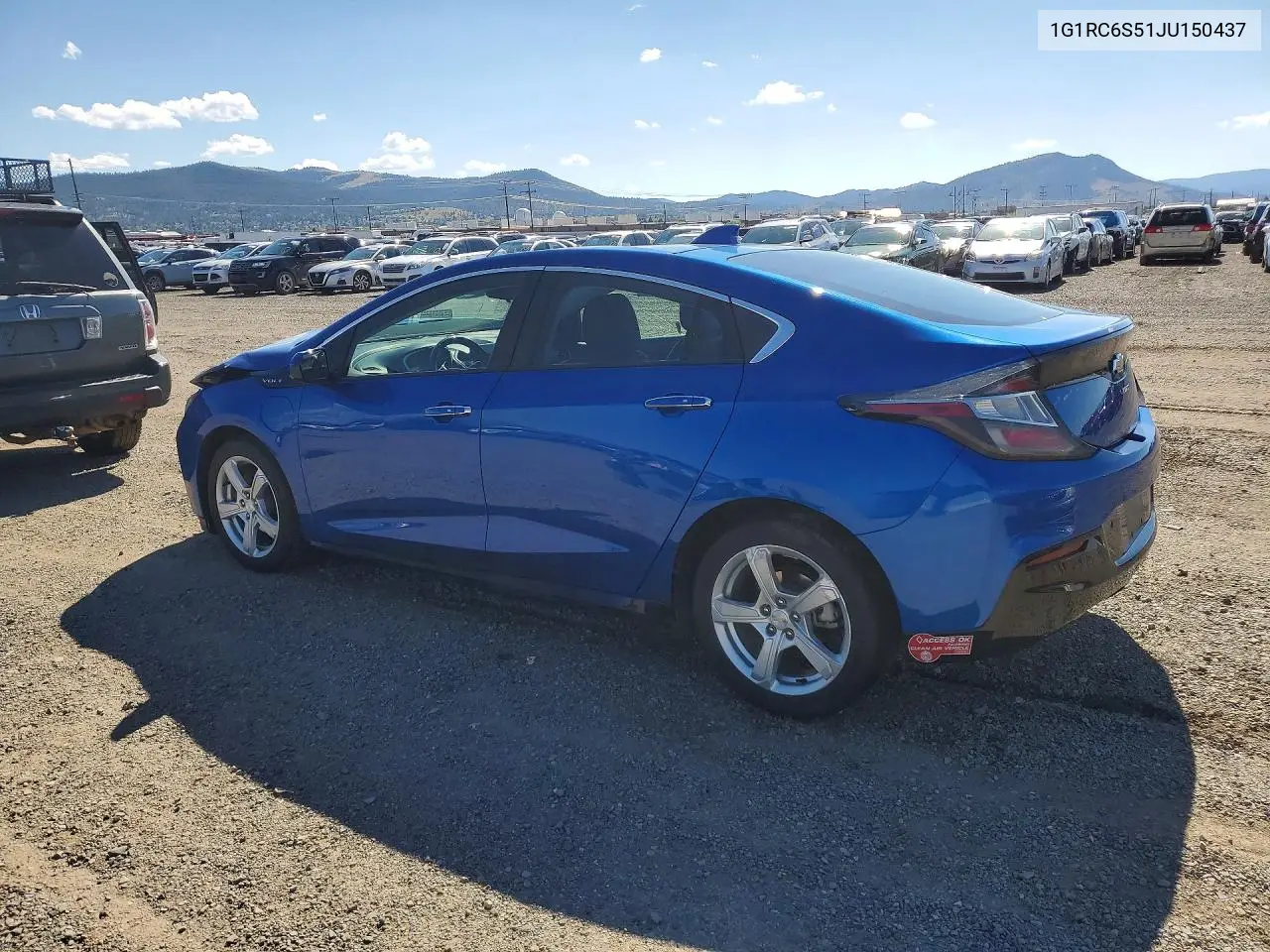 2018 Chevrolet Volt Lt VIN: 1G1RC6S51JU150437 Lot: 59842386