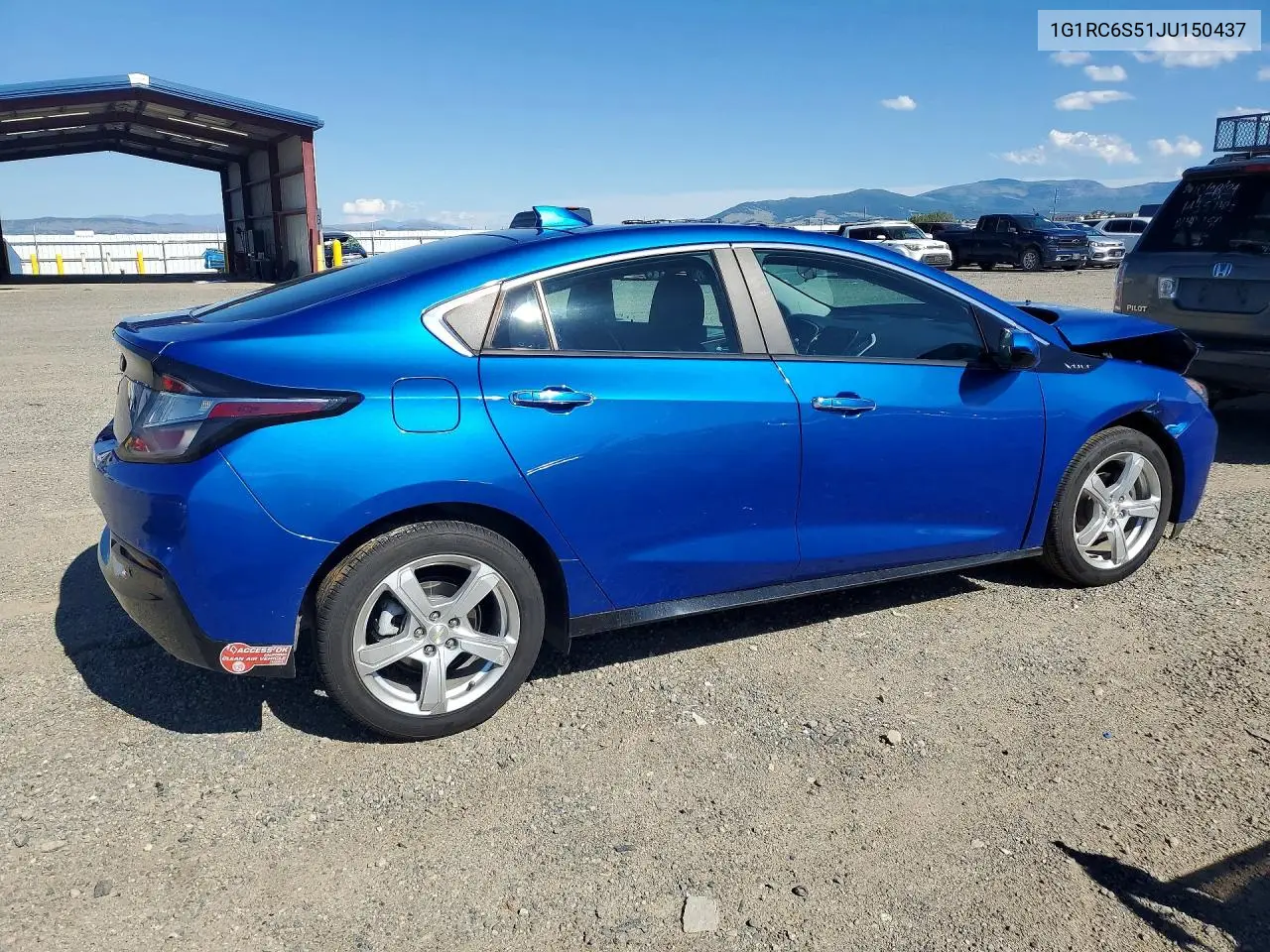 2018 Chevrolet Volt Lt VIN: 1G1RC6S51JU150437 Lot: 59842386