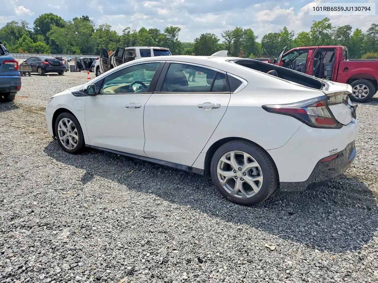 2018 Chevrolet Volt Premier VIN: 1G1RB6S59JU130794 Lot: 60007336