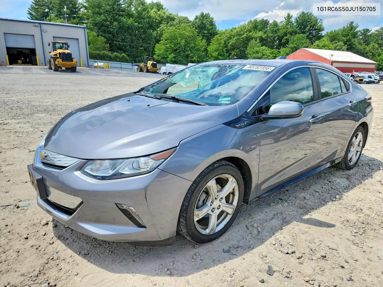 2018 Chevrolet Volt Lt VIN: 1G1RC6S50JU150705 Lot: 60782356