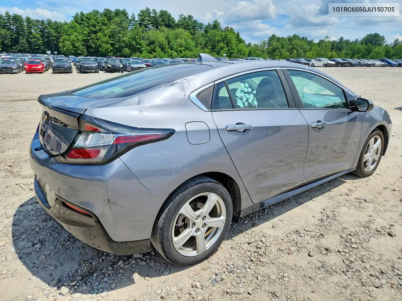 2018 Chevrolet Volt Lt VIN: 1G1RC6S50JU150705 Lot: 60782356