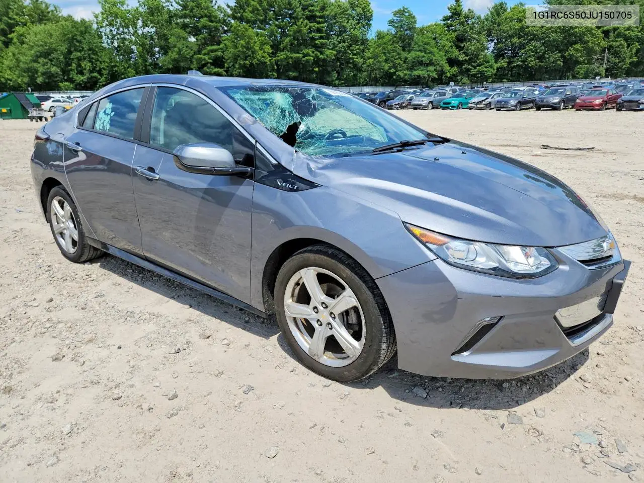 2018 Chevrolet Volt Lt VIN: 1G1RC6S50JU150705 Lot: 60782356