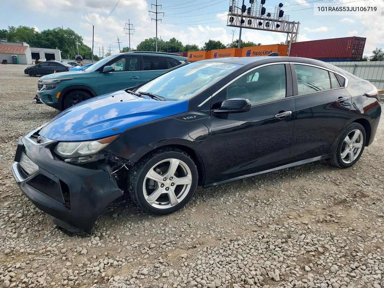 2018 Chevrolet Volt Lt VIN: 1G1RA6S53JU106719 Lot: 60783516