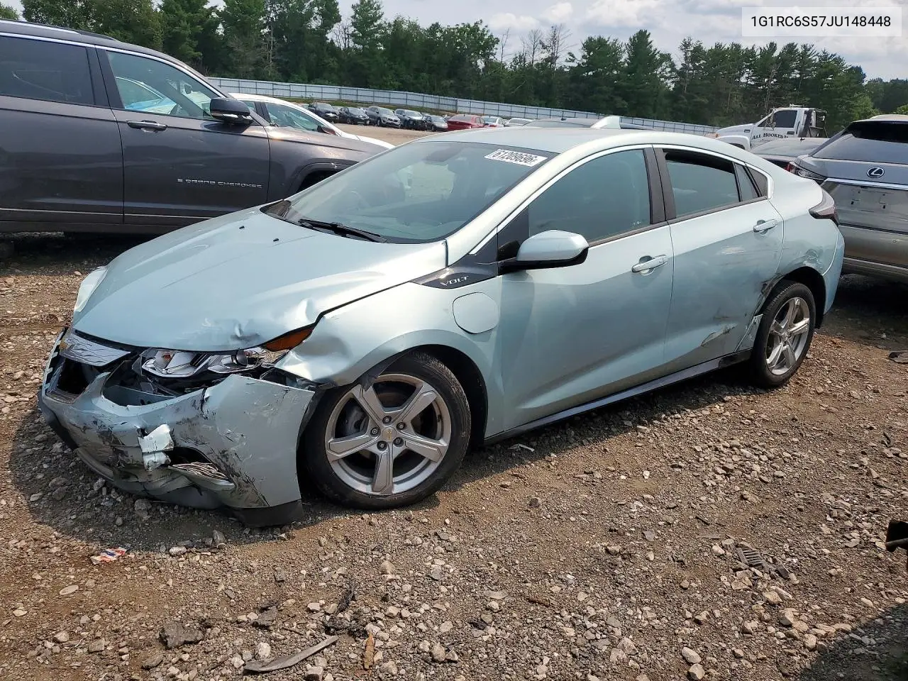 2018 Chevrolet Volt Lt VIN: 1G1RC6S57JU148448 Lot: 61209696