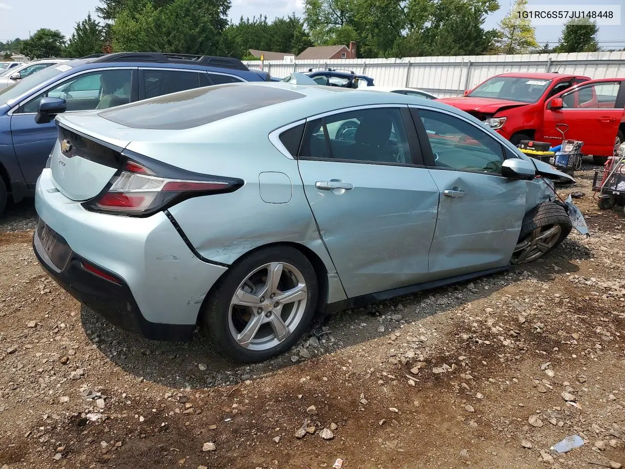 2018 Chevrolet Volt Lt VIN: 1G1RC6S57JU148448 Lot: 61209696