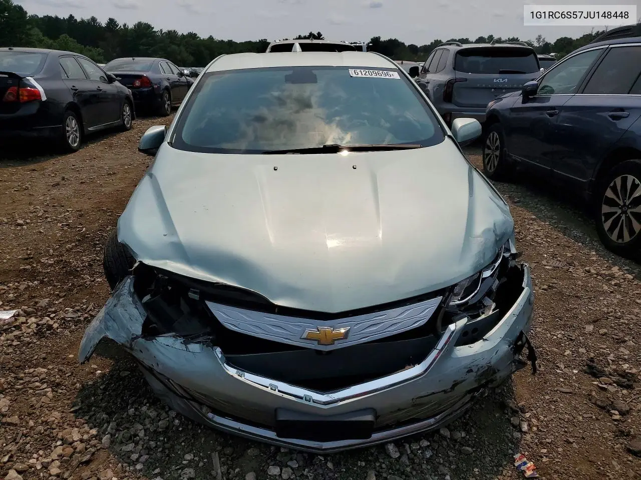 2018 Chevrolet Volt Lt VIN: 1G1RC6S57JU148448 Lot: 61209696