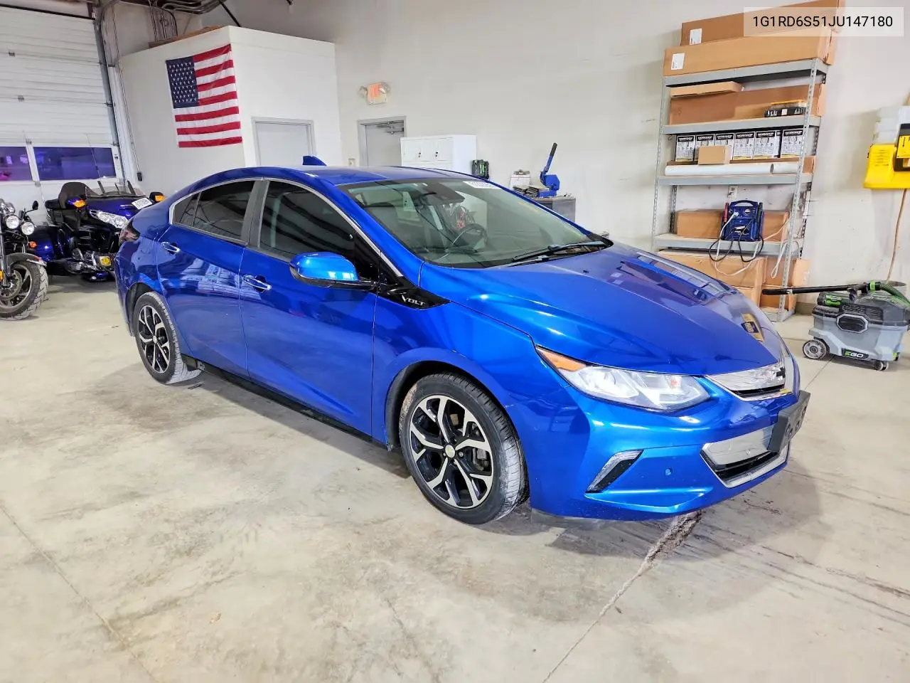 2018 Chevrolet Volt Premier VIN: 1G1RD6S51JU147180 Lot: 61228656