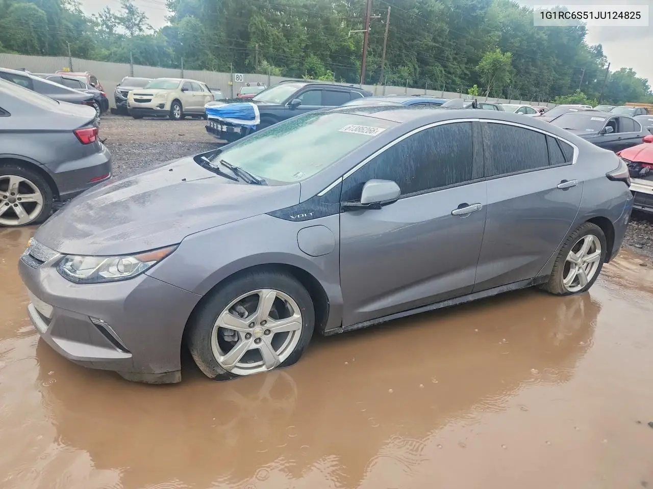 2018 Chevrolet Volt Lt VIN: 1G1RC6S51JU124825 Lot: 61386266