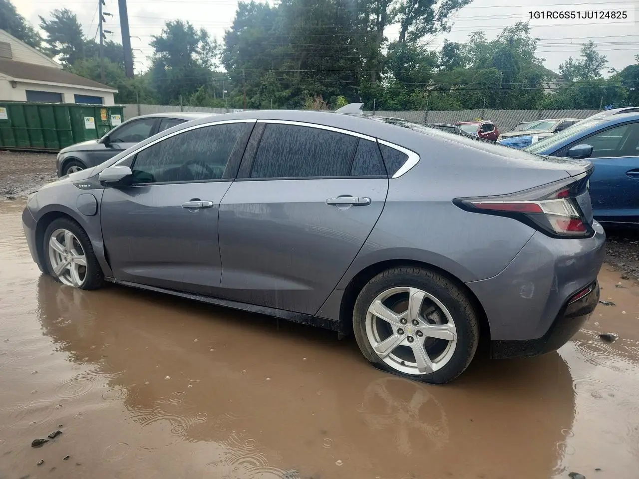 2018 Chevrolet Volt Lt VIN: 1G1RC6S51JU124825 Lot: 61386266