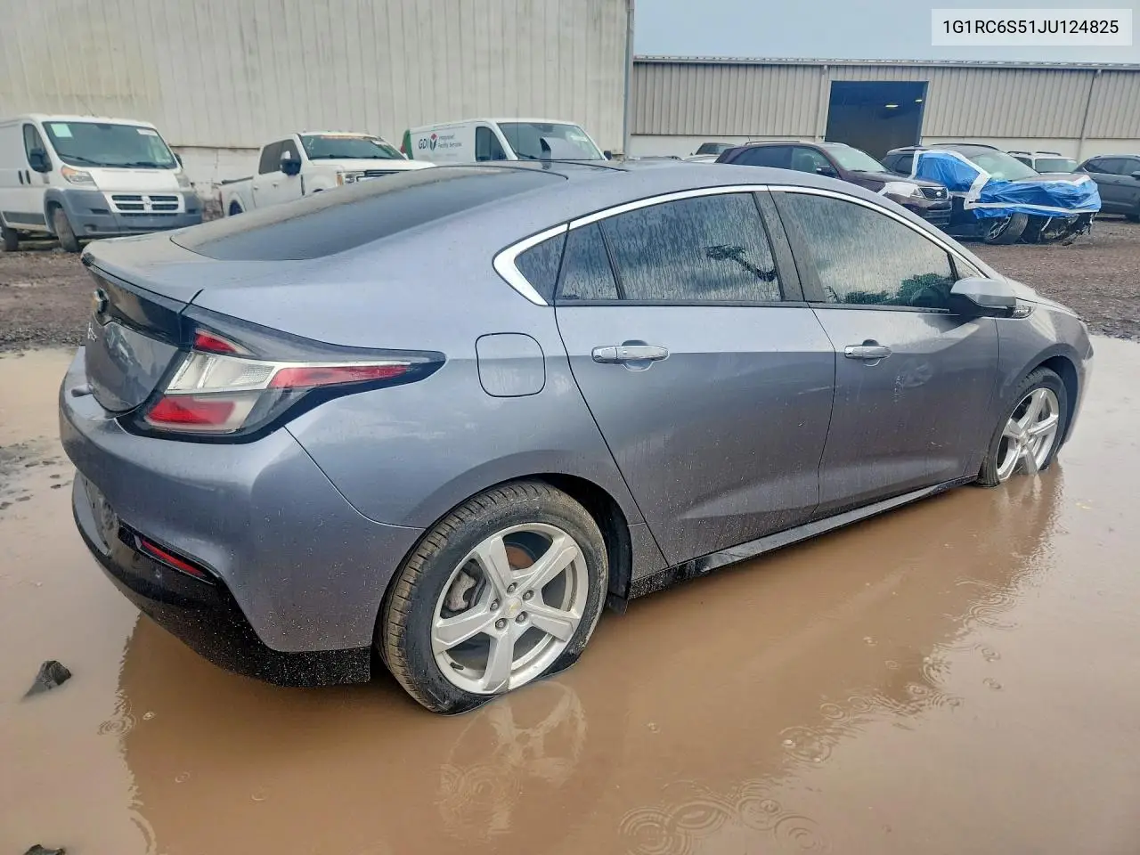 2018 Chevrolet Volt Lt VIN: 1G1RC6S51JU124825 Lot: 61386266