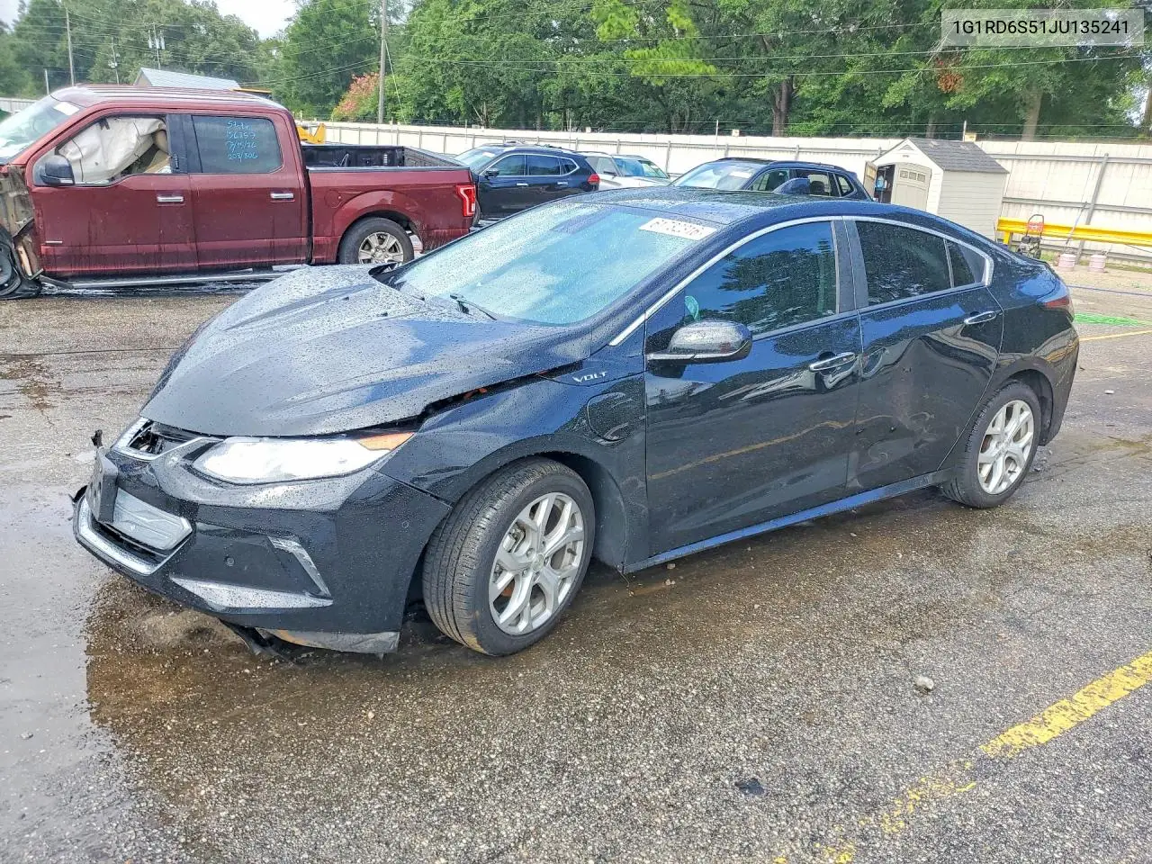 2018 Chevrolet Volt Premier VIN: 1G1RD6S51JU135241 Lot: 61732316