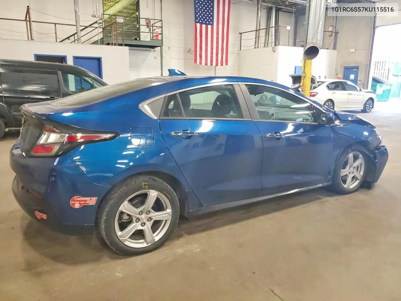 2019 Chevrolet Volt Lt VIN: 1G1RC6S57KU115516 Lot: 59605646