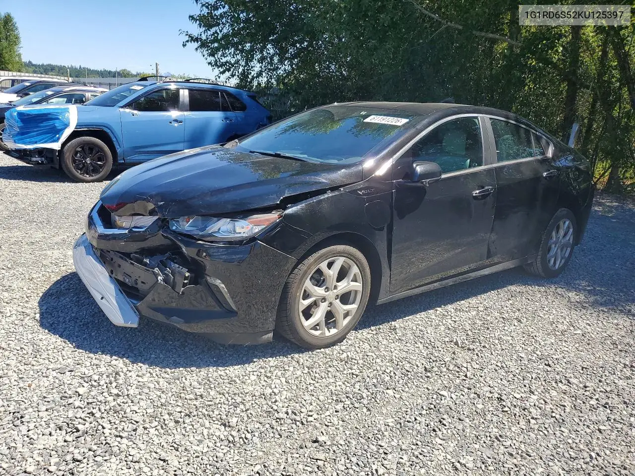 2019 Chevrolet Volt Premier VIN: 1G1RD6S52KU125397 Lot: 61191226