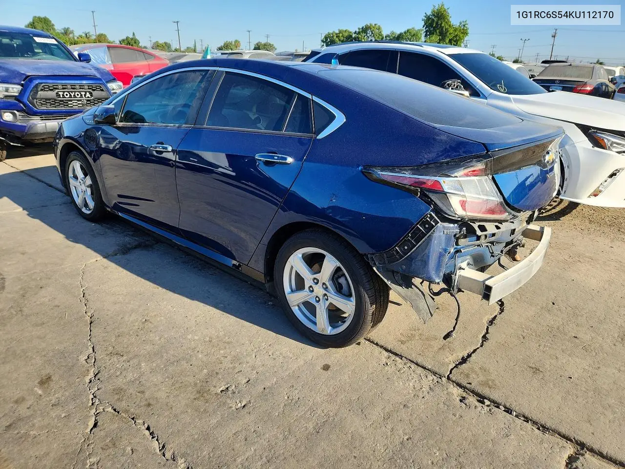 2019 Chevrolet Volt Lt VIN: 1G1RC6S54KU112170 Lot: 61195286