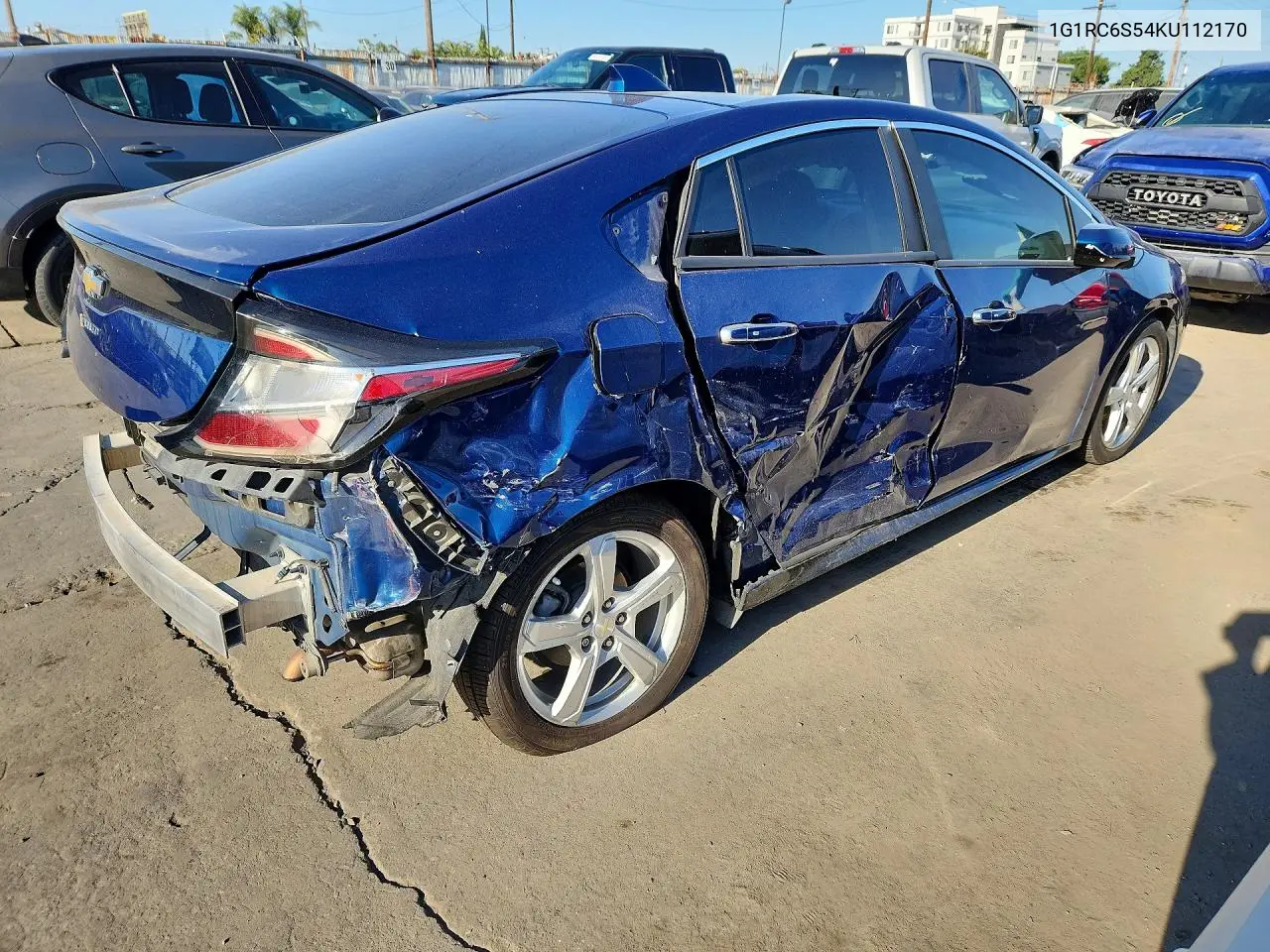 2019 Chevrolet Volt Lt VIN: 1G1RC6S54KU112170 Lot: 61195286