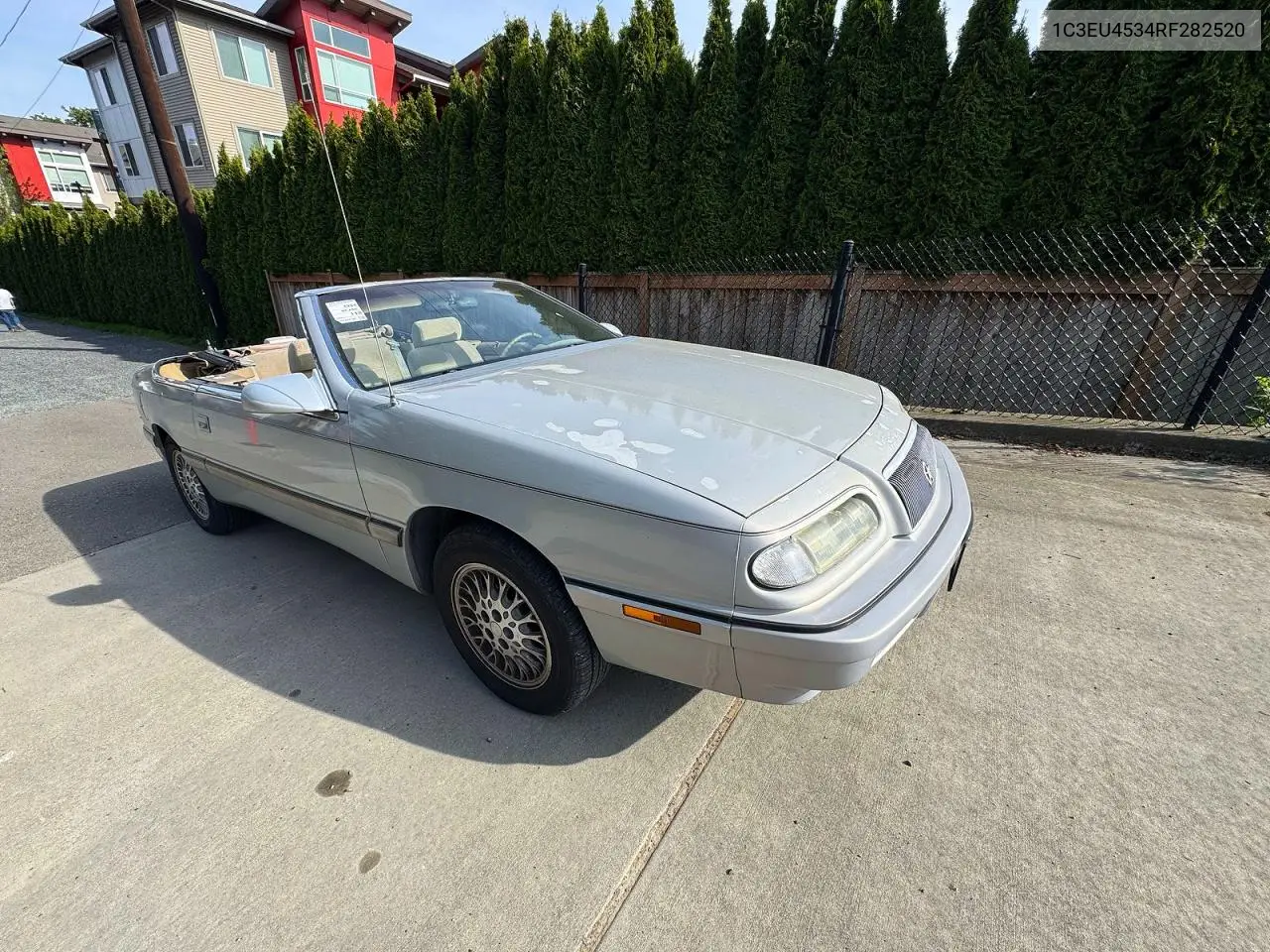1994 Chrysler Lebaron Base VIN: 1C3EU4534RF282520 Lot: 52462606