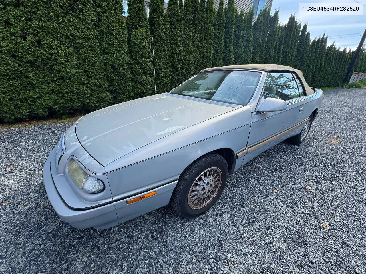 1994 Chrysler Lebaron Base VIN: 1C3EU4534RF282520 Lot: 52462606