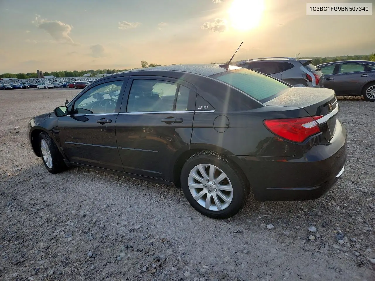 2011 Chrysler 200 Touring VIN: 1C3BC1FG9BN507340 Lot: 54226746