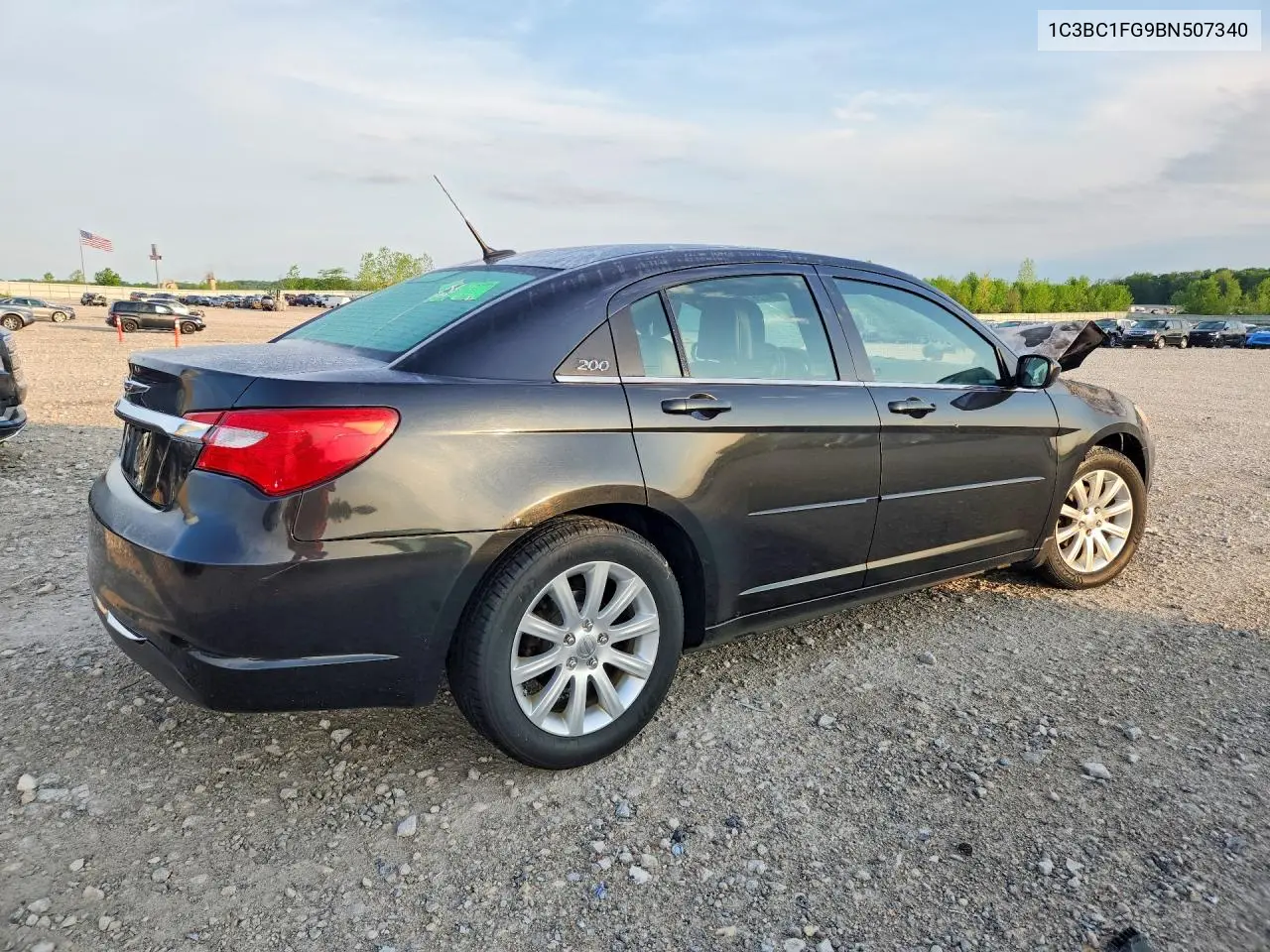 2011 Chrysler 200 Touring VIN: 1C3BC1FG9BN507340 Lot: 54226746