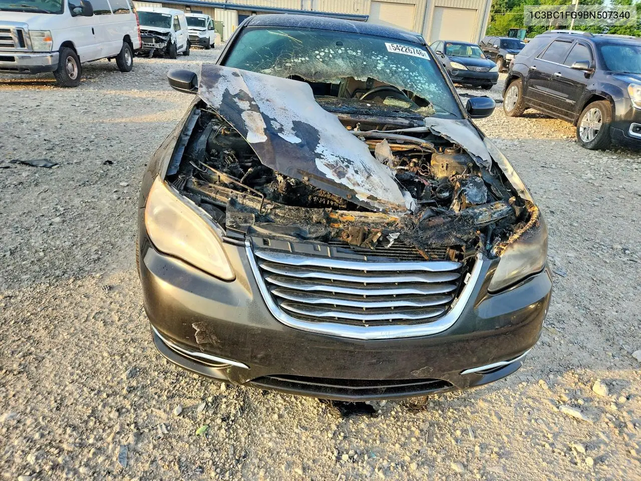 2011 Chrysler 200 Touring VIN: 1C3BC1FG9BN507340 Lot: 54226746