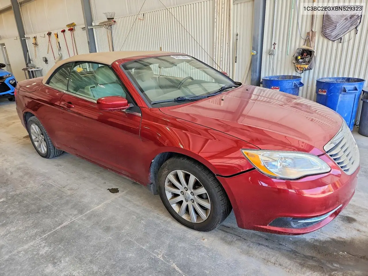 2011 Chrysler 200 Touring VIN: 1C3BC2EGXBN529323 Lot: 56671496