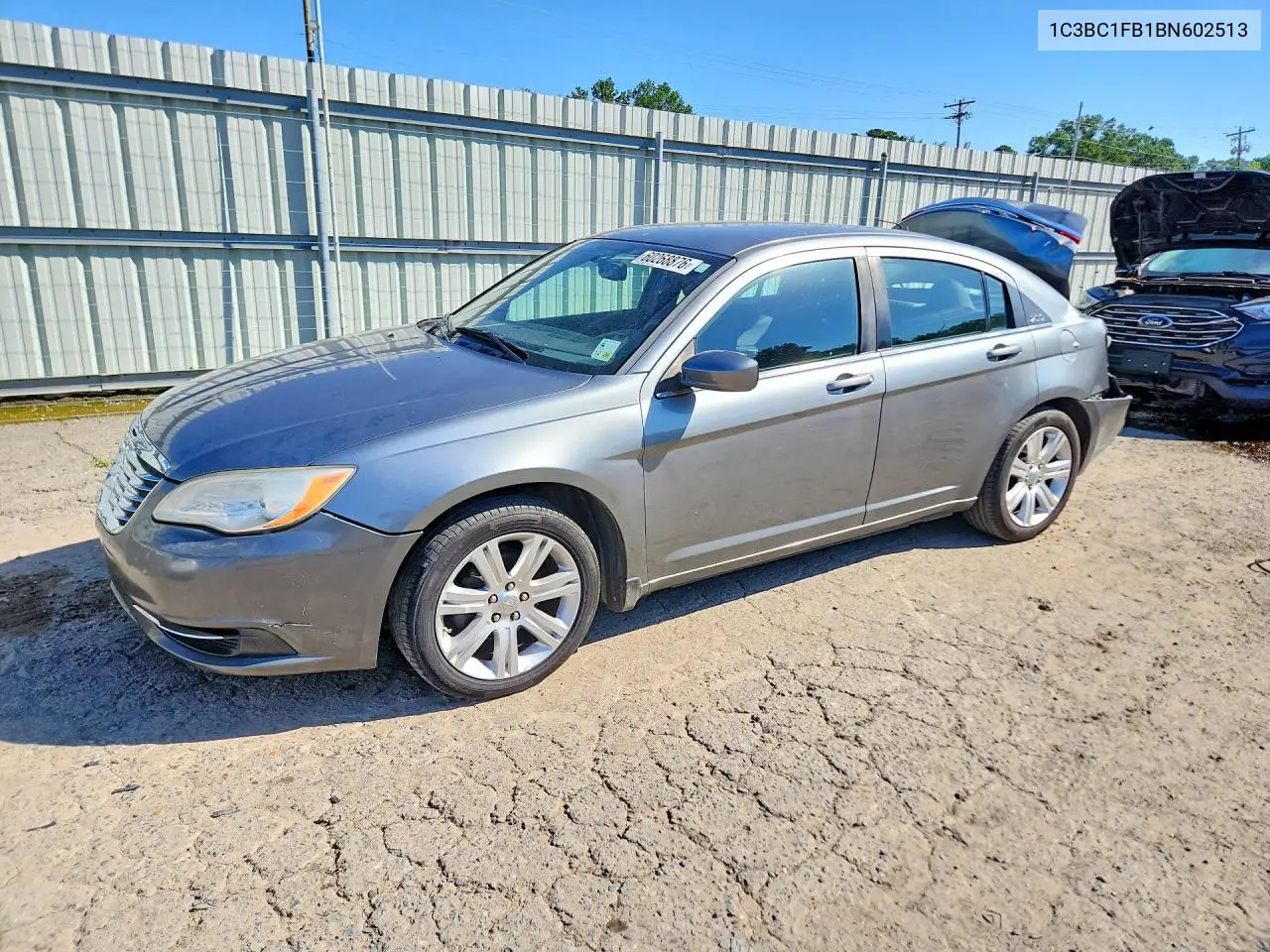 2011 Chrysler 200 Touring VIN: 1C3BC1FB1BN602513 Lot: 60268876