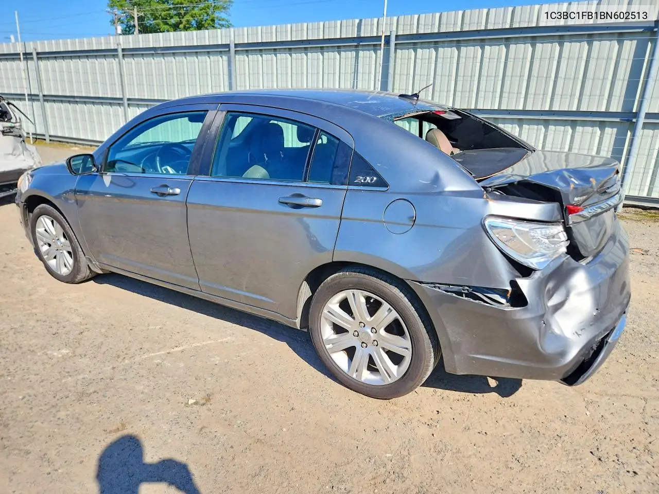 2011 Chrysler 200 Touring VIN: 1C3BC1FB1BN602513 Lot: 60268876