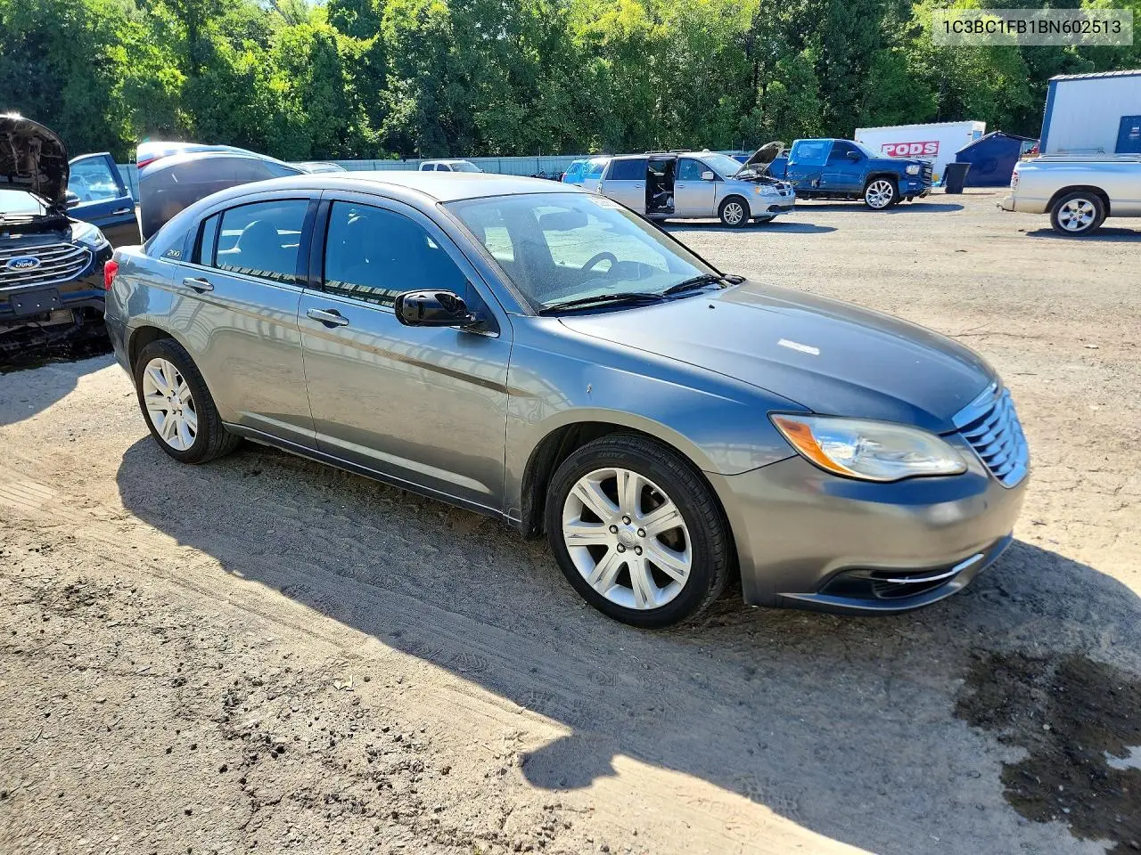 2011 Chrysler 200 Touring VIN: 1C3BC1FB1BN602513 Lot: 60268876
